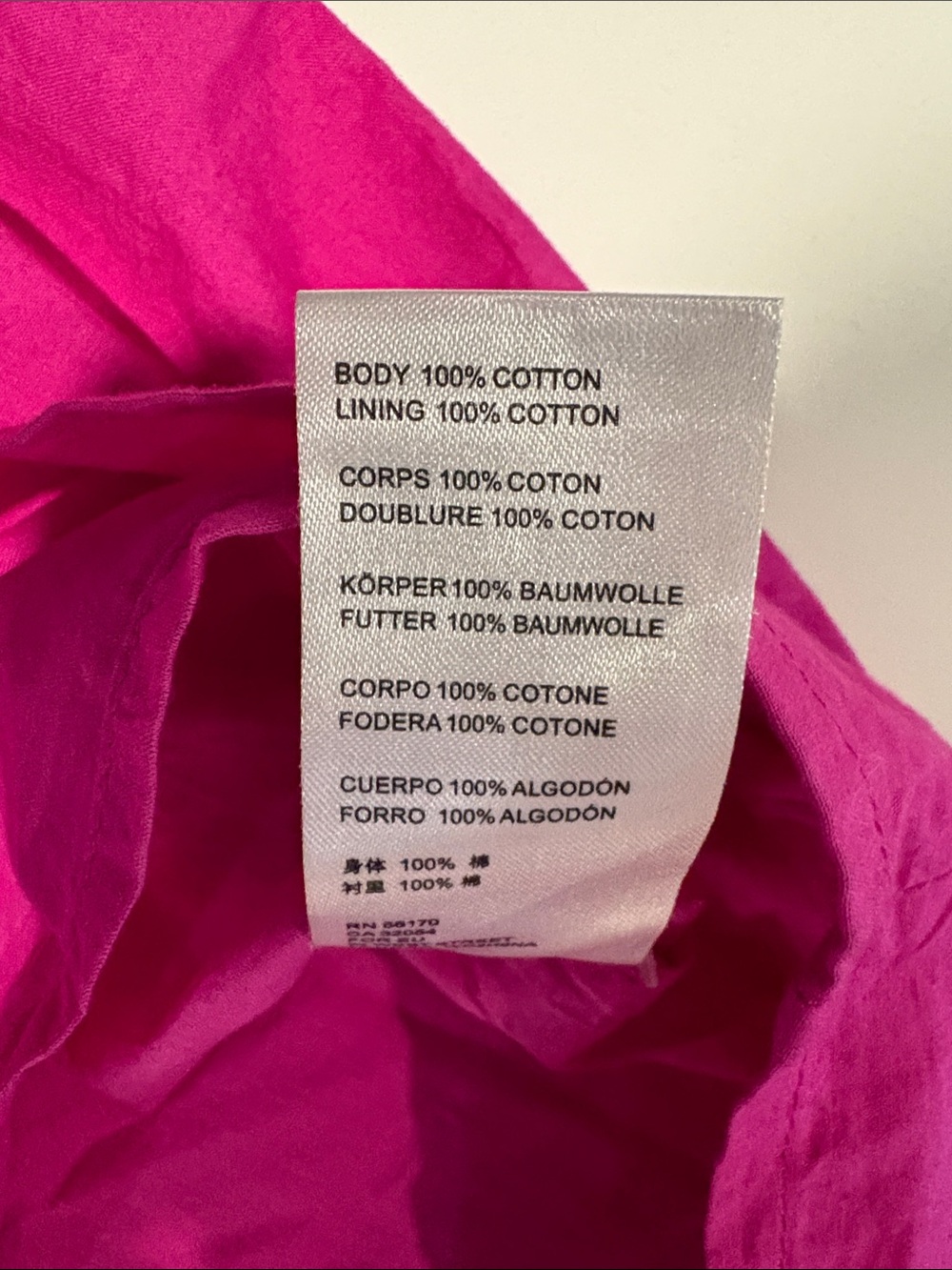 NWT Free People Women's Fuchsia Ruched Front Shift Lined Dress SZ Medium - Picture 10 of 11